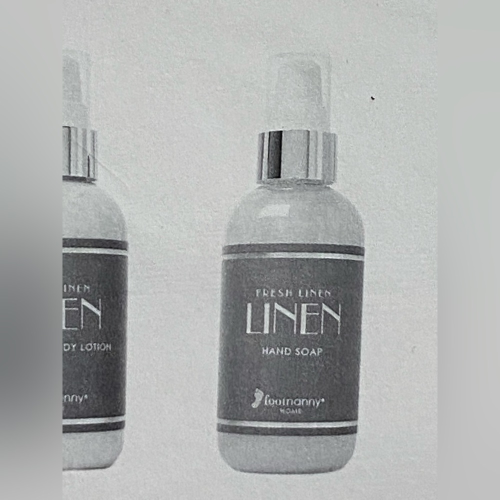 Footnanny Home Line Fresh Linen Bath and Beauty Products Set - Picture 8 of 10